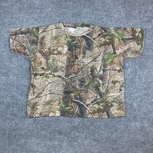 Ranger T-Shirt Mens Size 3XL Realtree Camo Short Sleeve Hunting Outdoor